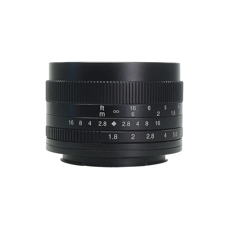 50Mm f1.8 prime lens for Sony E-port Fuji FX Panasonic M43 micro-single
