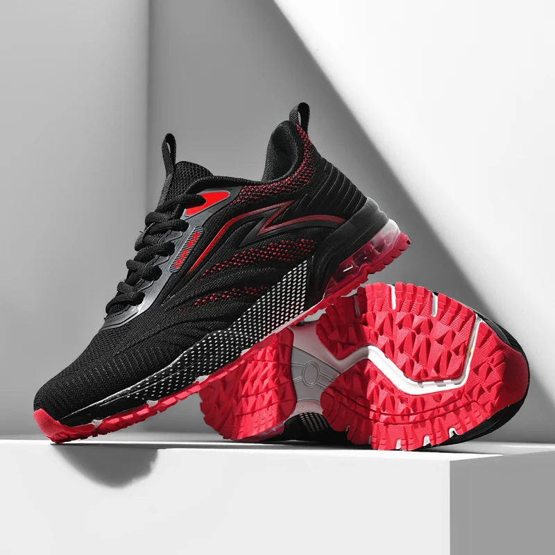 

Sports Shoes for Men, Breathable, Ultra-Light, Shock-Absorbing Marathon Running Shoes, Casual Air-Cushion Running Shoes