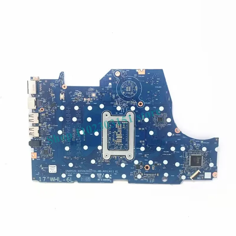 L48771-001 L48771-501 L48771-601 With SRFFW I7-8565U CPU 6050A3022701-MB-A01(A1) For HP 17-BY Laptop Motherboard 100%Tested Good