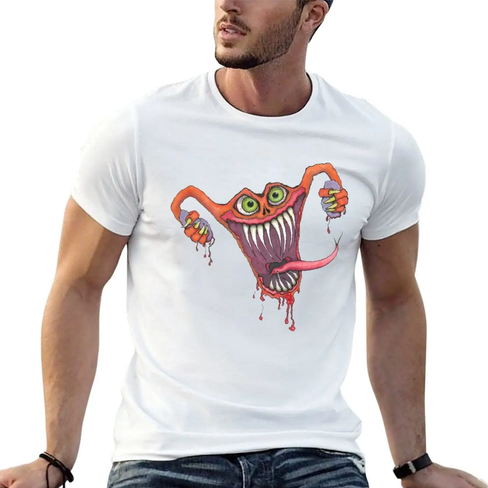 

Angry Uterus T-Shirt t shirts for man cotton soft t shirts designer man t shirt luxury T-shirt