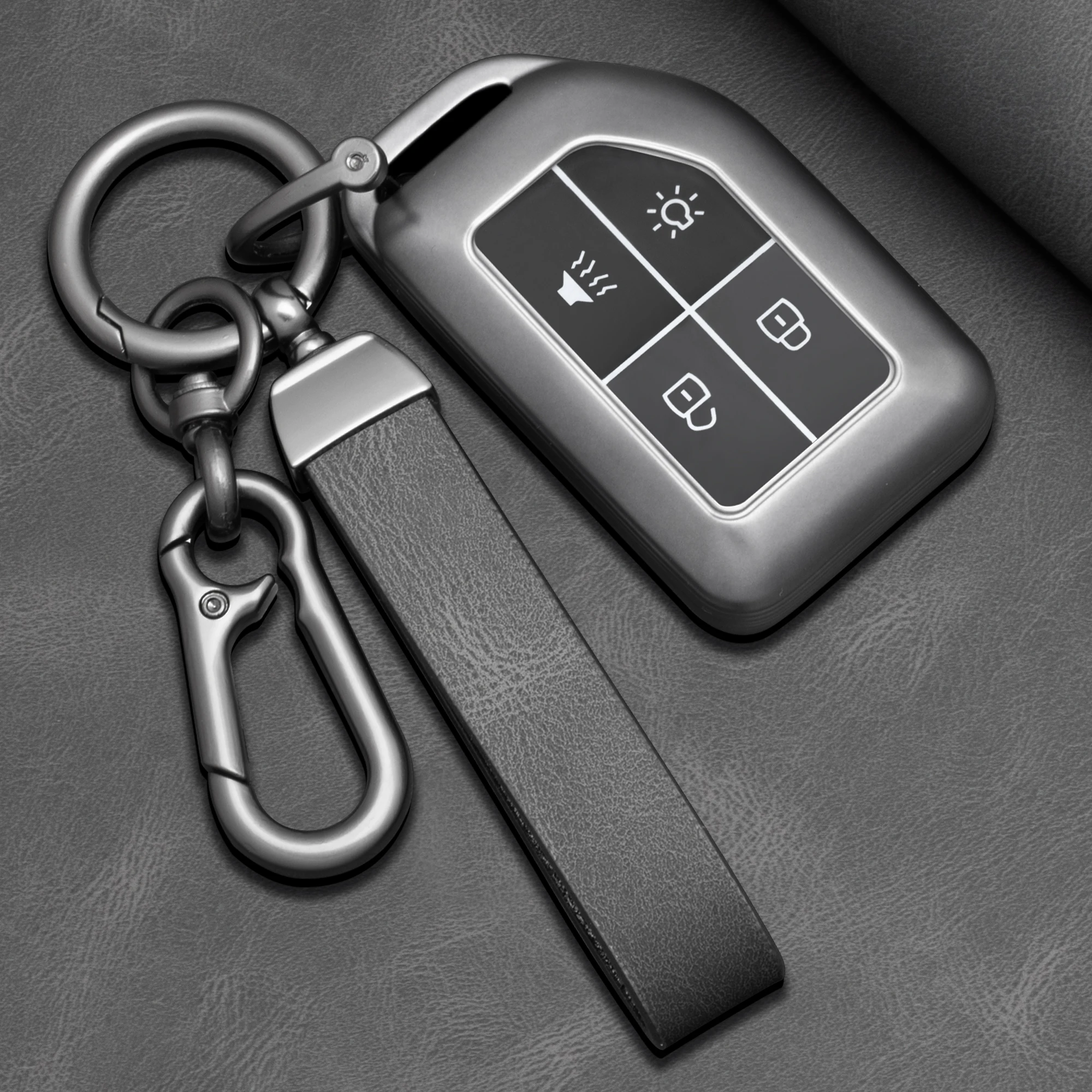 TPU Car Key Case Cover For Volvo New FM FH Truck Key Case FH16 Tractor Van Heavy Truck Accessories