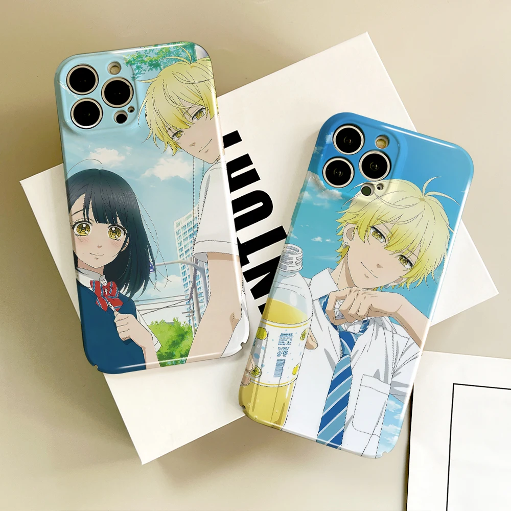 anime manga comic honey lemon soda Phone Case For Samsung S 24 25 23 22 Ultra Plus A 04E 5G HD Hard Cover Film Shell