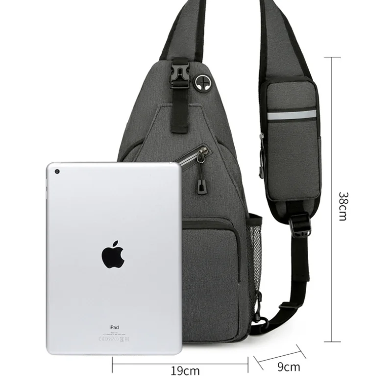 Lightweight Waterproof Outdoor Sling Bag Blocking Sling Backpack Crossbody Chest Bag Daypack for Hiking Travel Leisure Backpack