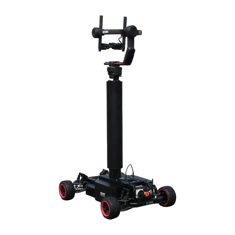 High quality Stage motion-stabilized ca mera dolly system with Lfiting Tower range 1.1-1.6m-SY MX8