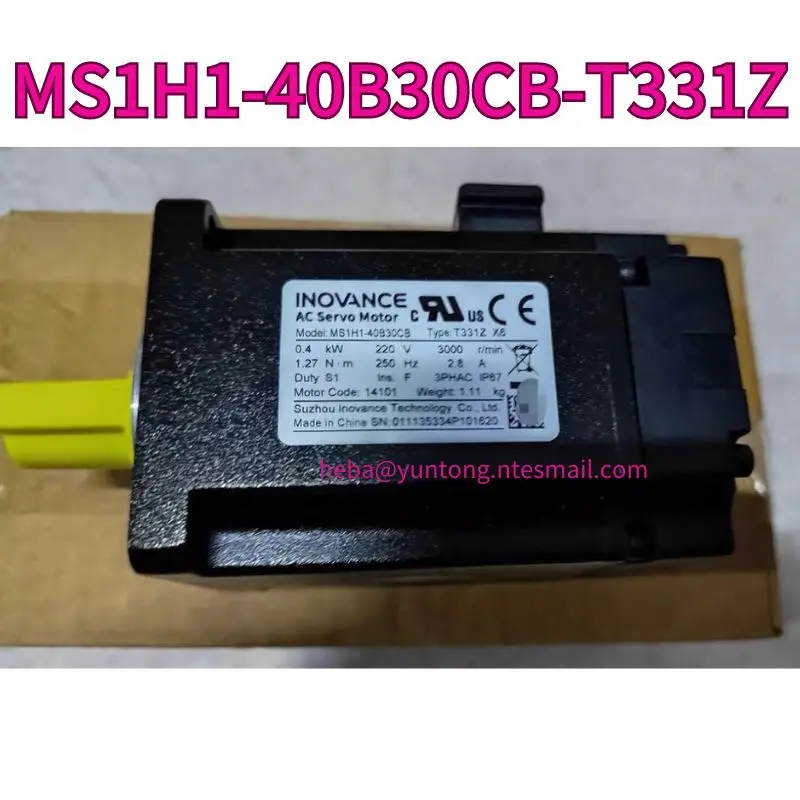 

New MS1H1-40B30CB-T331Z servo motor 400W