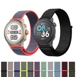 Correa de muñeca de nailon tejido con bucle para COROS APEX 2 2 Pro APEX 42mm 46mm pulsera deportiva para COROS PACE 3 2 accesorios de correa de reloj inteligente