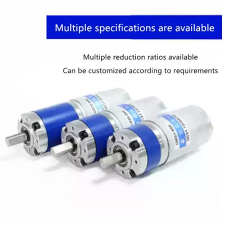 

CM36-555 12V 24V DC Planetary Gear Motor High Efficiency for Robotics Smart Home Automotive Industry