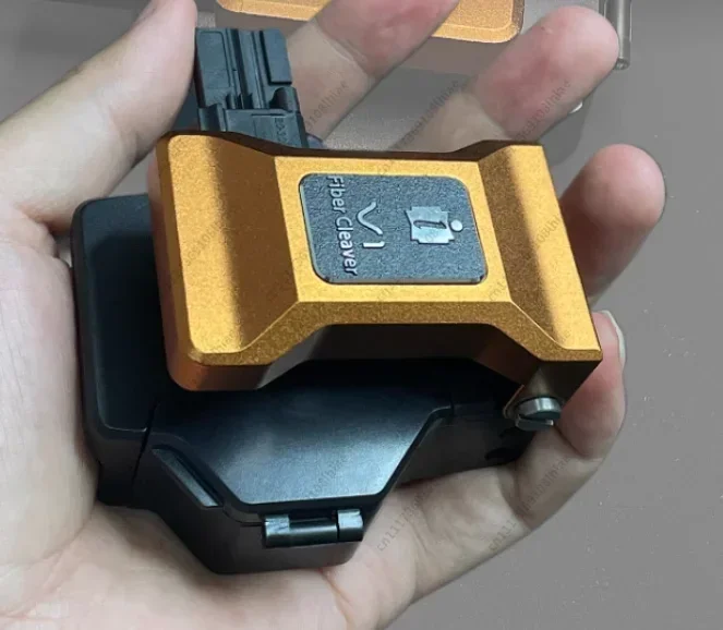 Original INNO V1 Fully Automatic Fiber Optic Cleaver One-step FTTH Cutting Knife Press Type Fiber Cleaver V1