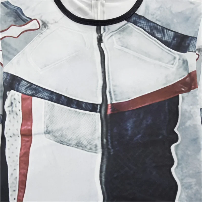 Boy Descendants 3 Carlos Jumpsuit Wig Cosplay Costume 3D Printed Zentai Suit Child Birthday Party Halloween Costumes For Kids