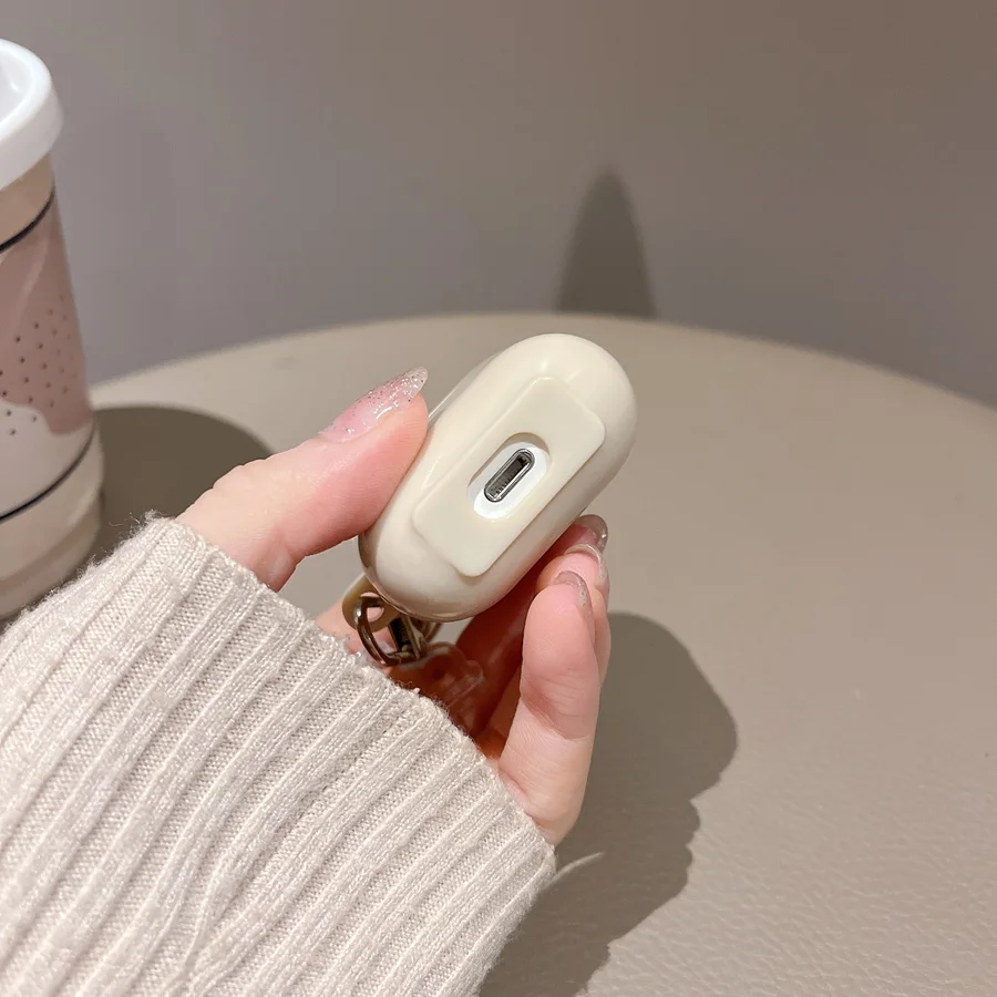 Casing EDIFIER ZERO AIR, pelindung HP silikon bunga mewah, kartun lucu