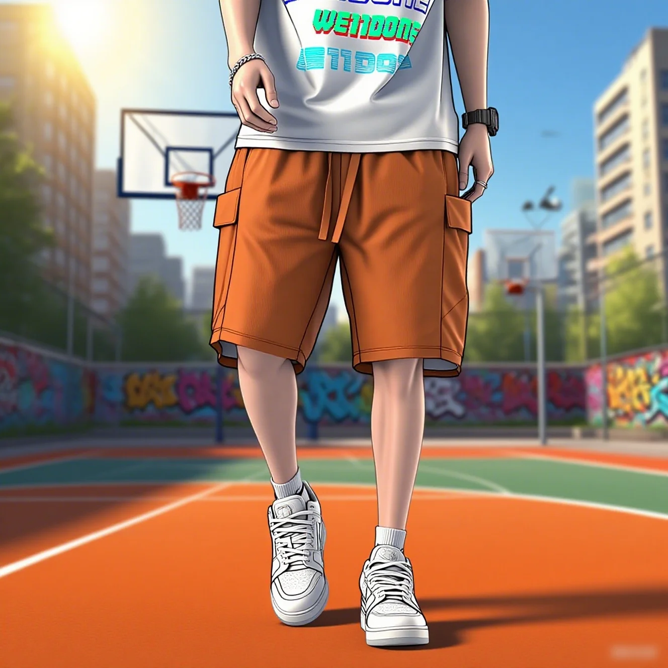 Мужские шорты, новинка лета 2025 года