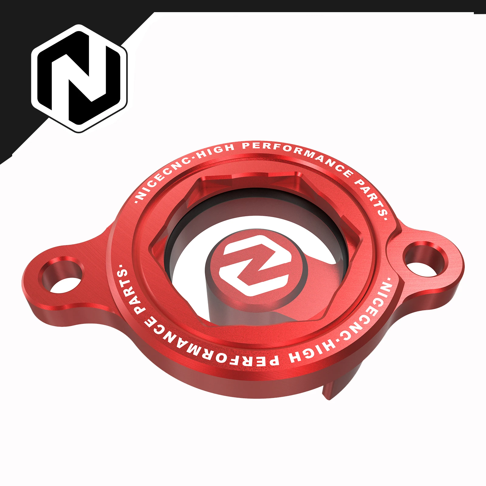 NICECNC For Honda CRF450L 2019-2020 Transparent Engine Oil Filter Cover Cap CRF250R CRF450R CRF450X CRF250RX CRF450RX 2019-2025