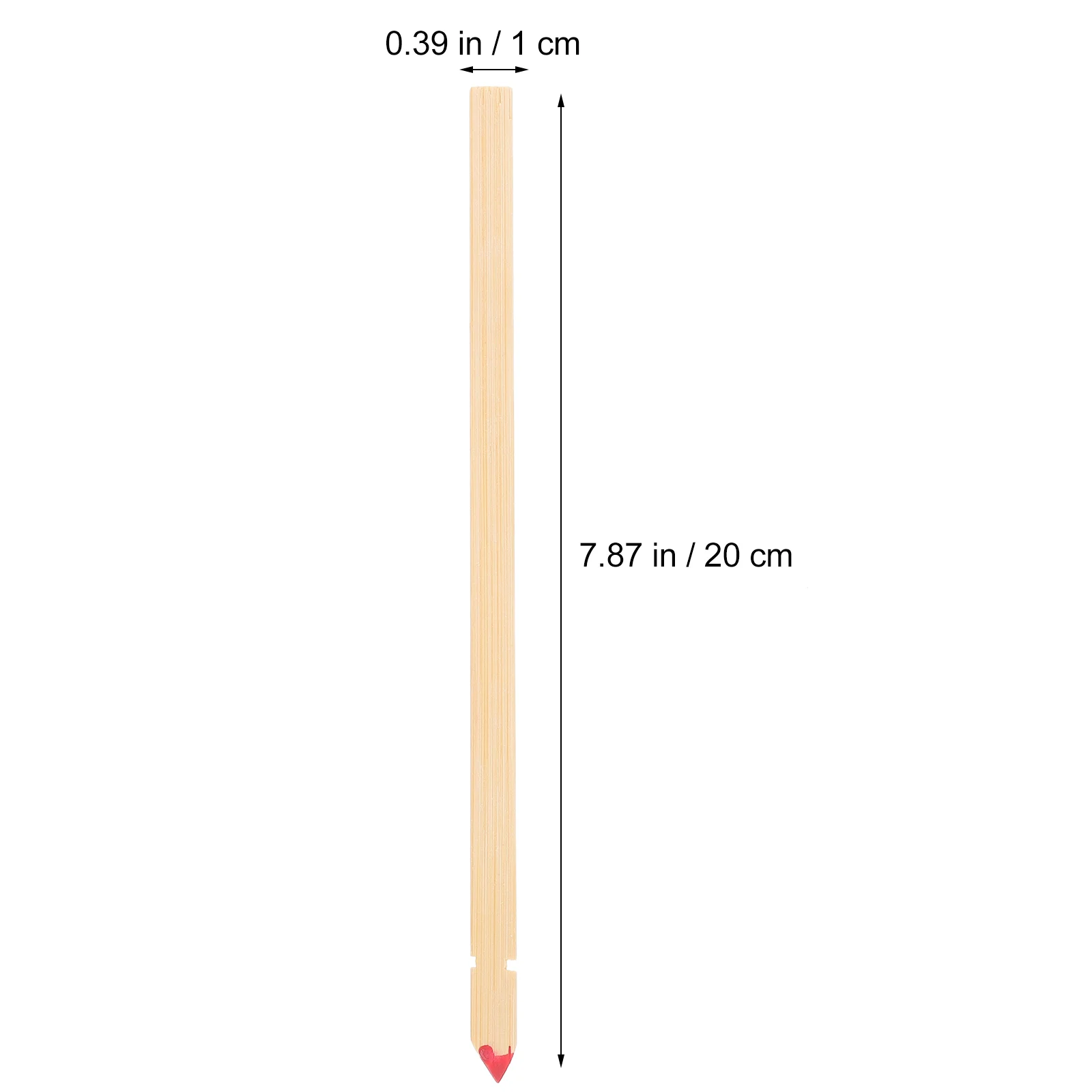 

100 Pcs Blank Bamboo Sticks Divination Tools Fortune Telling Toys Chinese Style Lucky Wedding Home Office Games