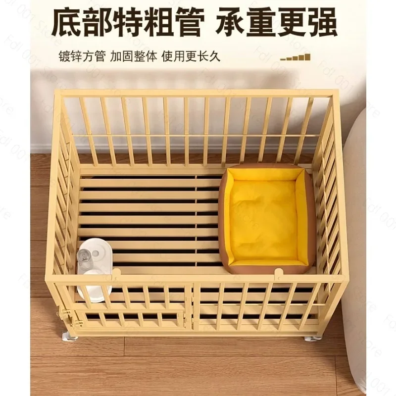 Dog Cage Large Medium Dog Indoor with Toilet Golden Retriever Samoyed Side Ranch Teddy Corgi Small Pet Fence
