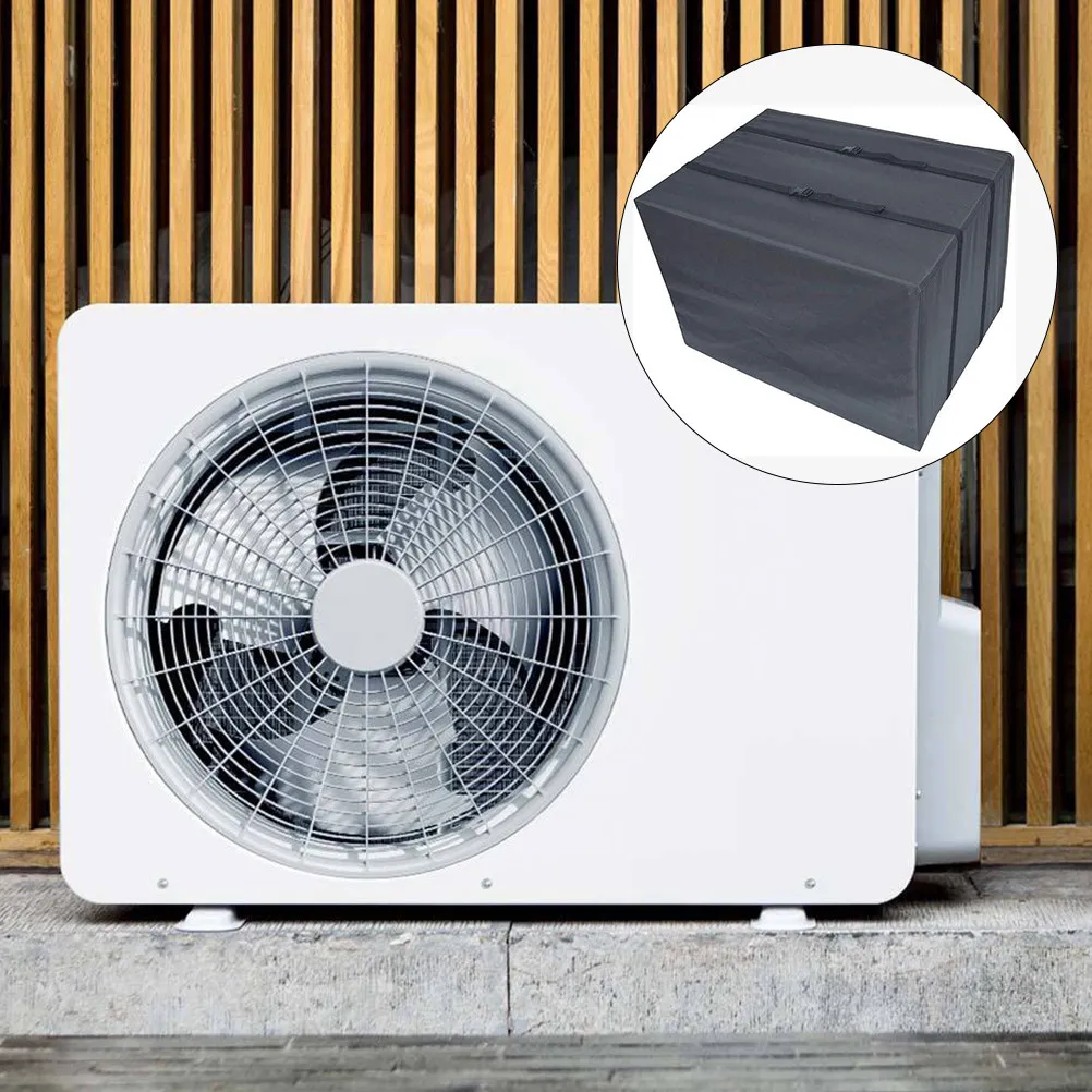 

Universal Fit Air Conditioner Cover Oxford Cloth Weatherproof Dust Rain Snow Protection for Outdoor Ac Unit Cover