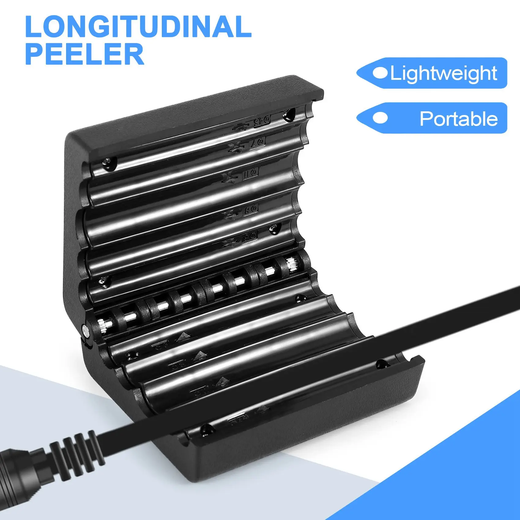 Fiber Cluster Loose Tube Cable Jacket Sheath Slitter Fiber Optic Tool Longitudinal Tube Stripper-Y41A