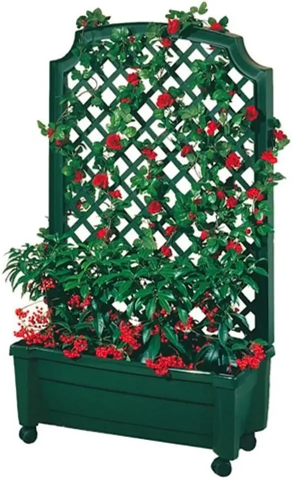 

Exaco 1.416Green Calypso Trellis, Зеленые кашпо