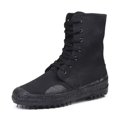 Botas de combate negras hombre: tácticas, senderismo y trabajo
