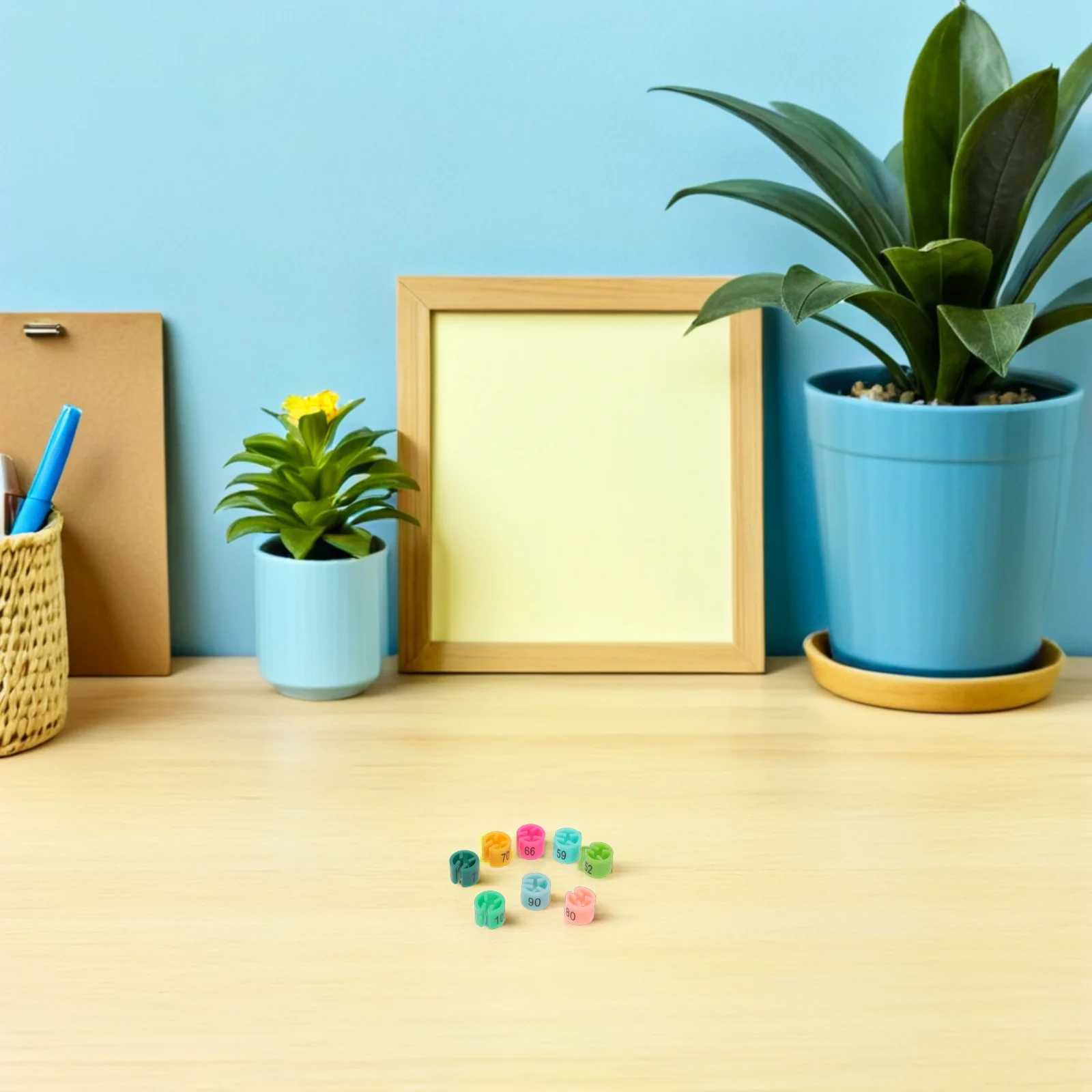 

LALADEFIEE 160PCS Kids Clothing Size Tags Plastic Hanger Markers Colored Label Numbers for Closet Organization