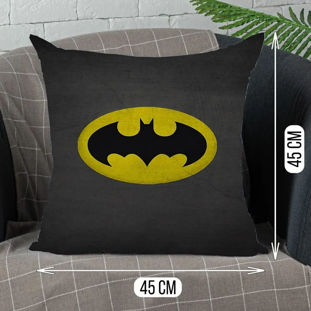 Decorative Pillowcases Bed Cushions Batmans Pillowcase 40x40 Pillow Covers Decorative Sofa Cushion Cover Pillowcases for Pillows