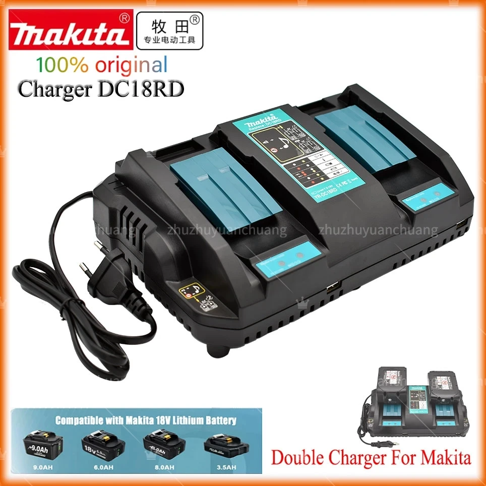 

Original Dual USB Port charger for Makita Battery Charger 14.4V 18V BL1860 BL1415 BL1430 BL1830 BL1840 BL1850 BL1845