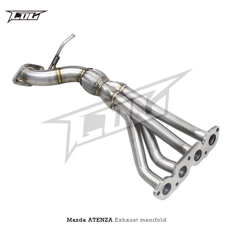 Boska Stainless Steel High Performance Exhaust Manifold for Mazda Atenza 2.5 2012-2021Tuning Racing Header Pipes Engine Upgrade