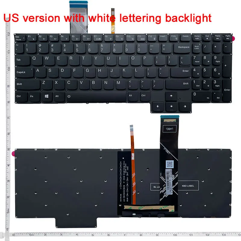 Klawiatura do laptopa US/RU/UK dla Lenovo Legion 5-17ARH05 17IMH05 17ARH05H 17IMH05H 17ach0h Y7000/P R7000 Y9000K R9000P 2020 2021