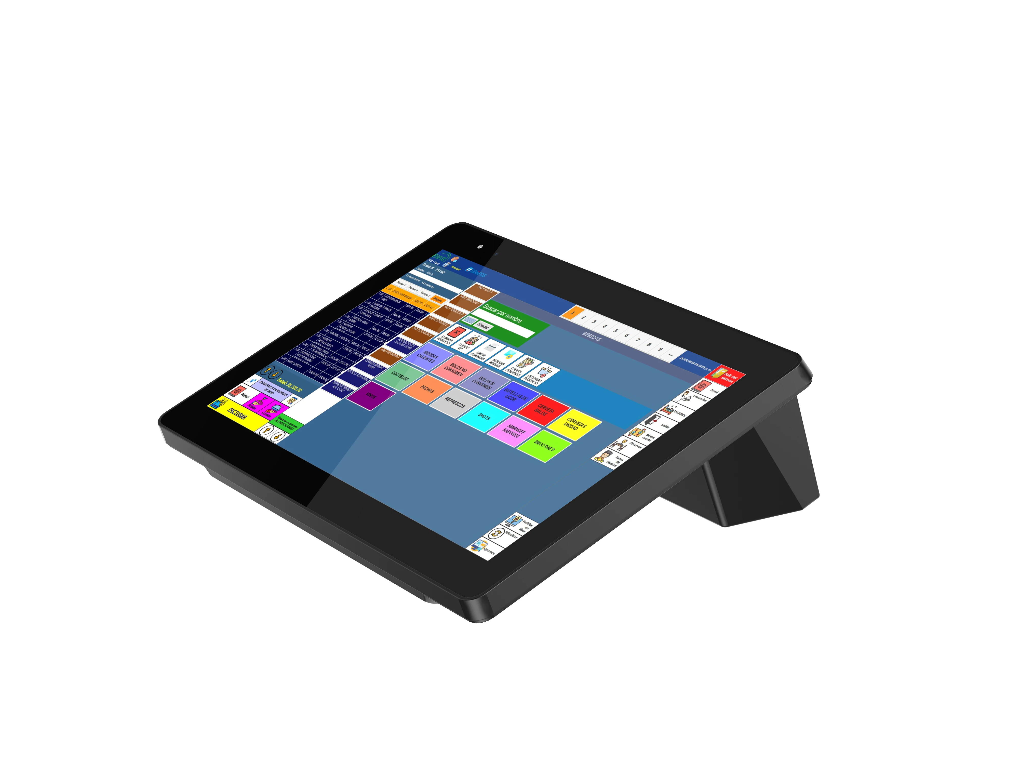 

POS-терминал на Android 11 с 10,1-дюймовым HD сенсорным экраном, 58-мм термопринтером, 4G/WiFi, Bluetooth, 2 ГБ ОЗУ + 32 ГБ ПЗУ, портативный POS-терминал Loyverse