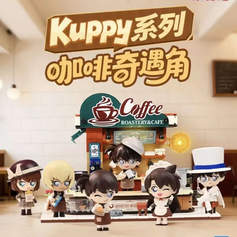 

Строительные блоки Keeppley Wonderful, серия игрушек-конструкторов «Приключения в кафе детектива Конана» — идеальные подарки на праздники