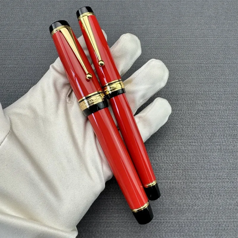 

Montefiore Large Metal Fountain Pen Non Carbon Pilot 845 Same Size Pen With Ink Convertor No.35 Nib Writing Stationery Gift Pen