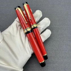 Montefiore Large Metal Fountain Pen Non Carbon Pilot 845 Same Size Pen With Ink Convertor No.35 Nib Writing Stationery Gift Pen