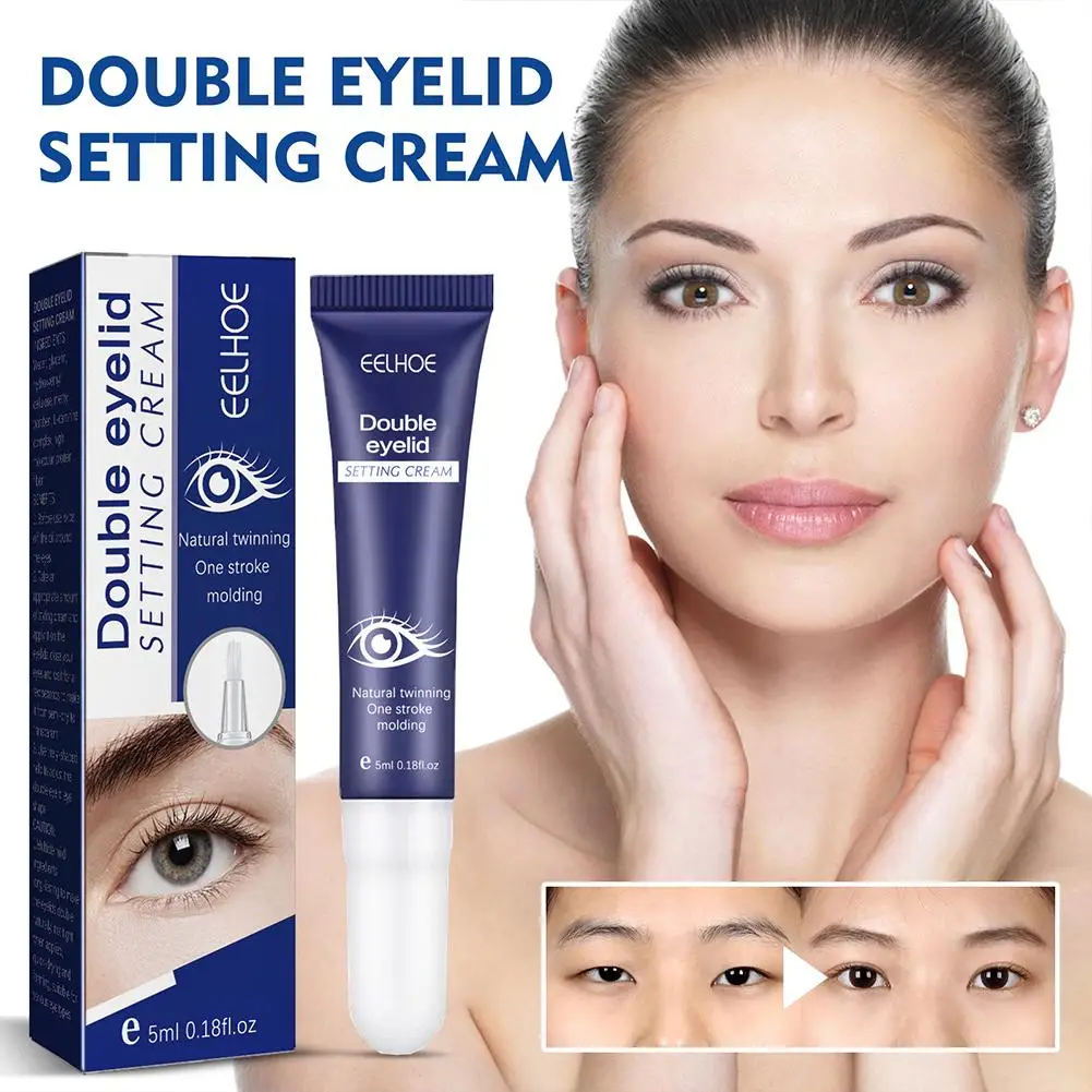 Crema mágica para Lifting de párpados, crema para definir párpados grandes y dobles, potenciador de ojos, esencia para hinchazón, brillo de ojos firme, 3 uds.