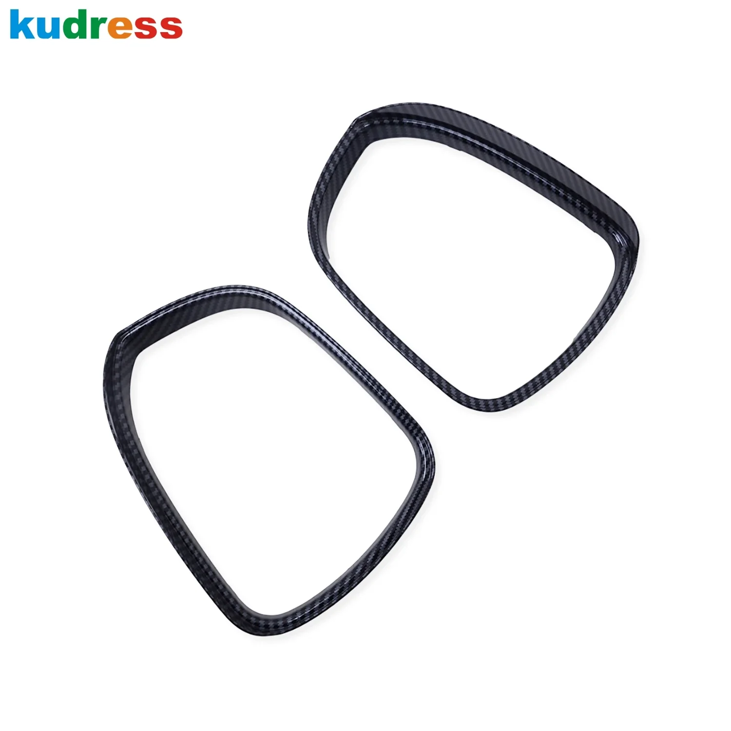 For Mitsubishi Outlander 2022 2023 2024 2025 Carbon Side Door Rearview Mirror Eyebrow Sun Visor Rain Cover Trim Car Accessories view 2