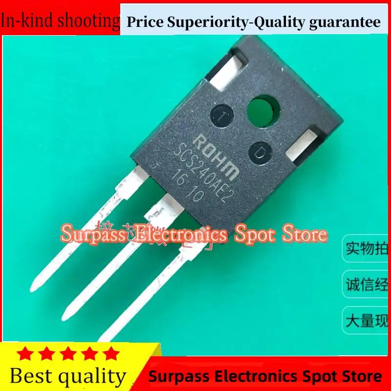 50PCS-100PCS  SCS240AE2SCS240KE2  TO247 40A1200V SiC Price Superiority-Quality guarantee