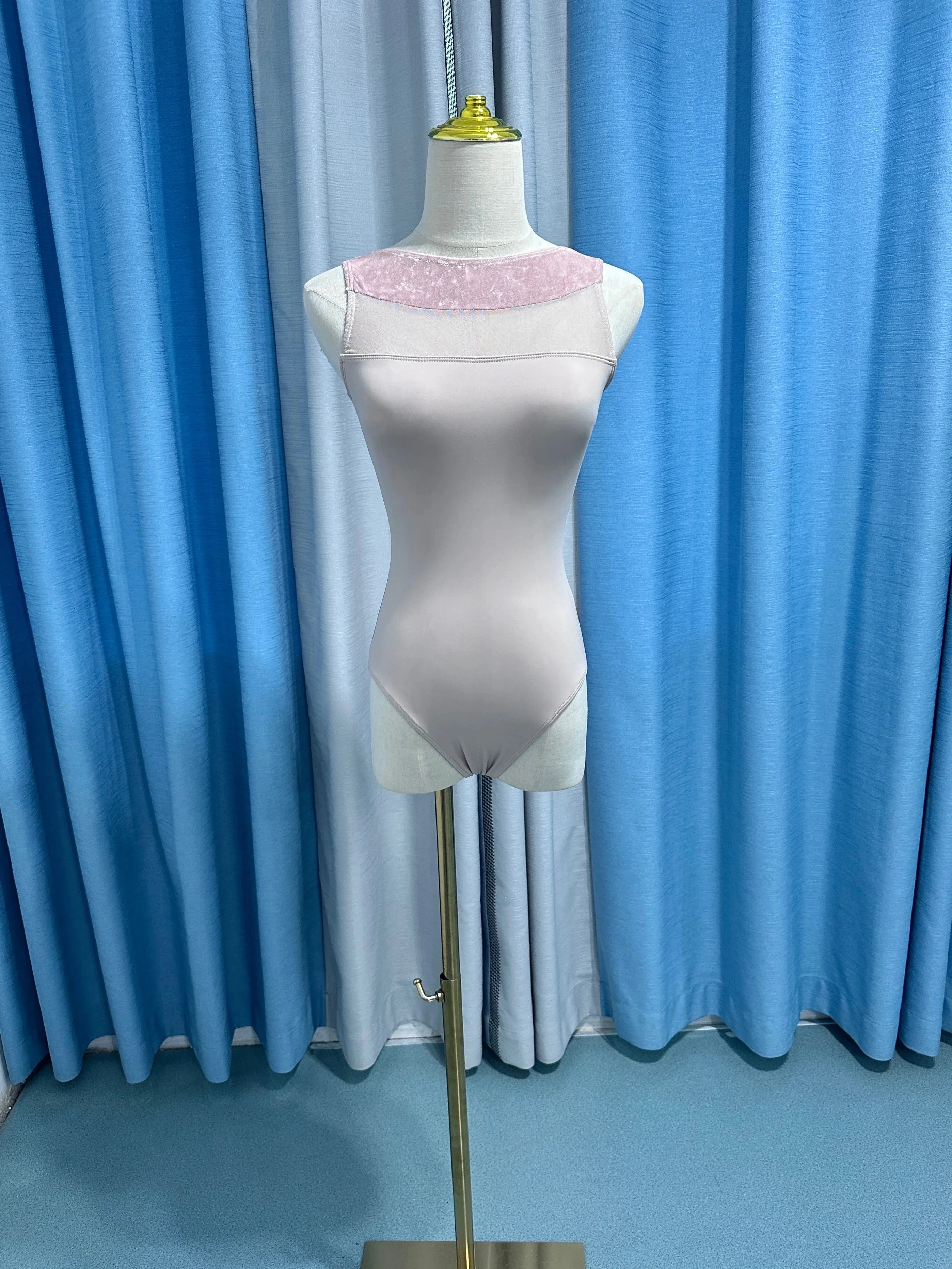 Balletto Ginnastica Danza Body Donna Esercizio quotidiano Abiti da ballo Gilet sexy per adulti Eleganza Tuta da ballo per balletto