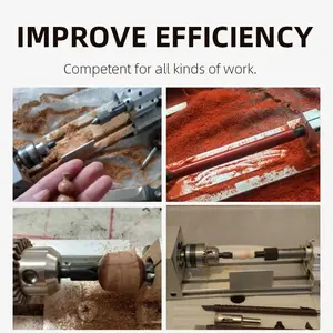 Mini Buddha Little Buddha Multifunction machine, compact lathe, turning center, wood sanding, polishing, jewelry rotary tools, 12-24v 8 Main Sales Bench - №4