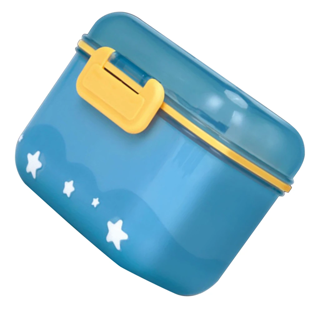 

Portable Baby Formula Dispenser Milk Powder Box Travel Container Sealed Storage Snack Food Containers Lightweight Compact