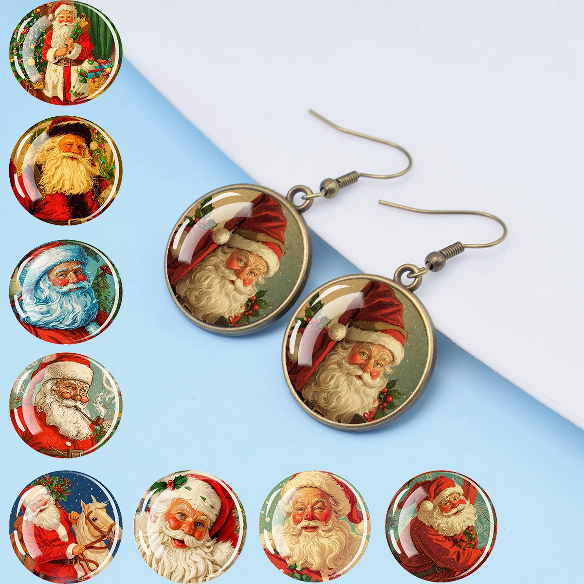 Women Accessories Meaning - Boucles d'oreilles Santa Claus pour hommes