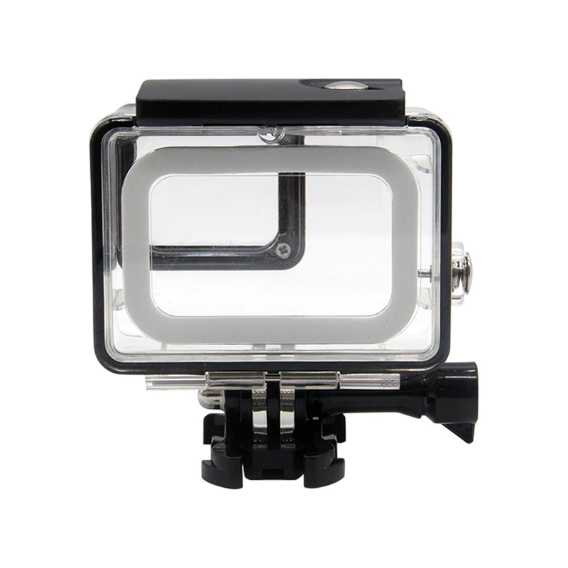 Per Gopro 5 custodia impermeabile custodia subacquea + filtro per immersione rosso rosa viola per Go Pro Hero 5 6 7 accessori neri