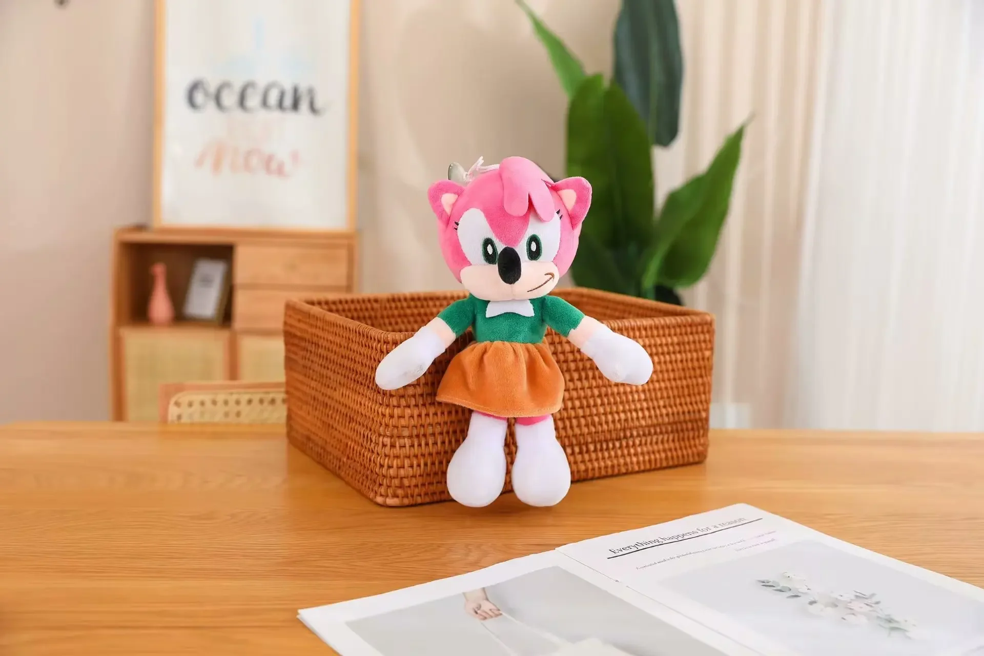 Novo supersônico mouse cauda sombra dos desenhos animados brinquedo de pelúcia macio super sonic talsnak ouriço amy jogo boneca decoração brinquedo meninos e meninas