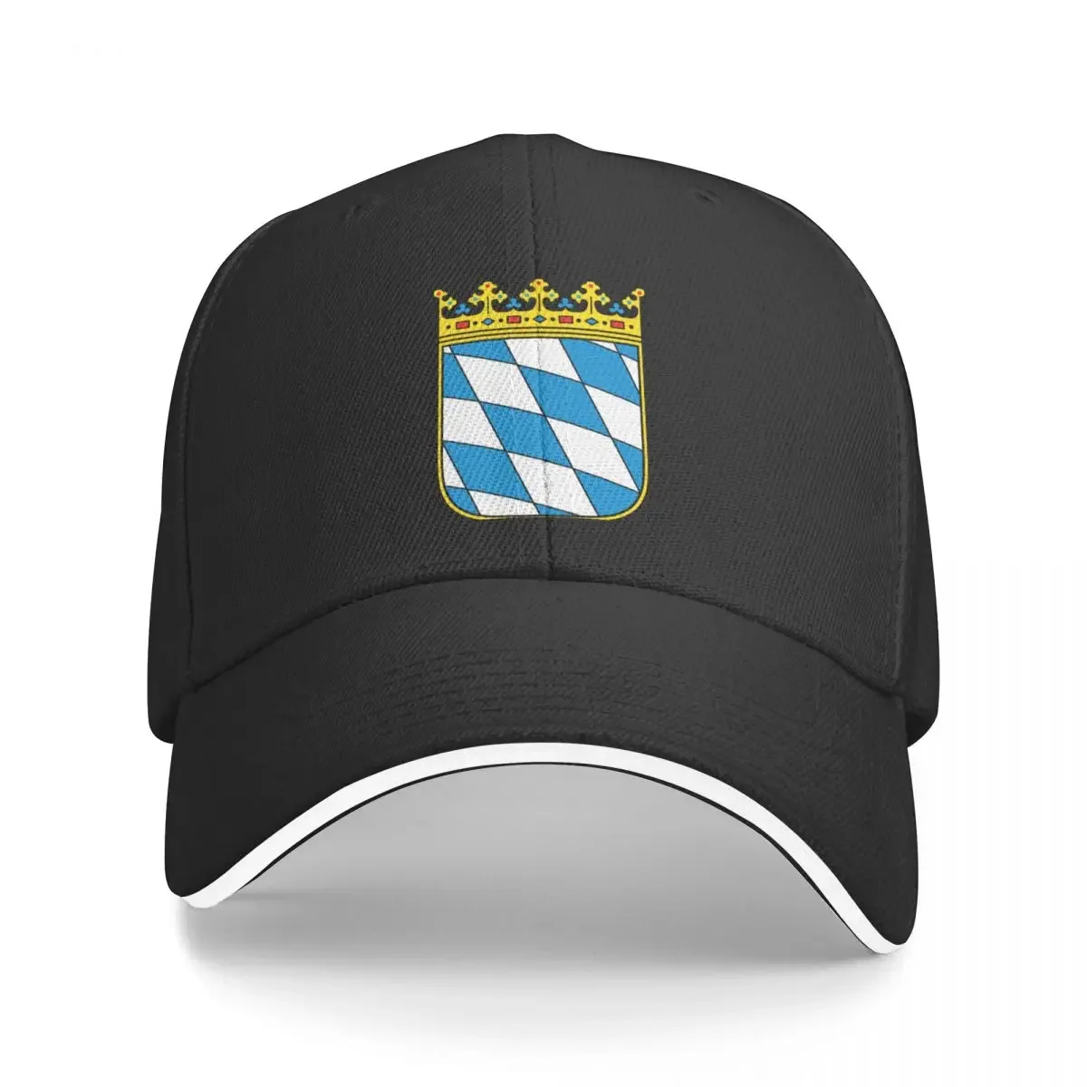 Coat of Arms of Bavaria (minor coat of arms) Baseball Cap Rugby Snapback Cap New In Hat Men's Women's