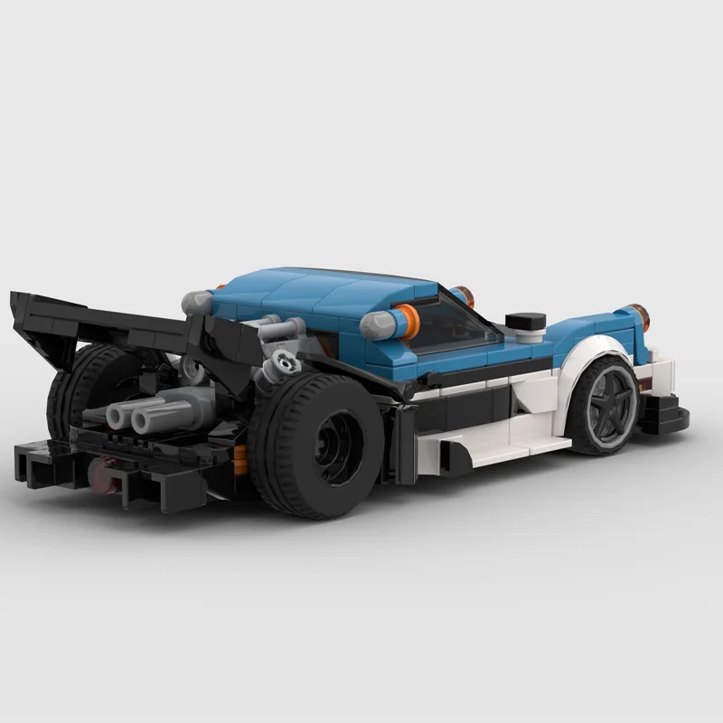 326 PCS Velocidade Hypercar 1980 930 Turbo Pikes Peak MOC Personalizar Bloco de Construção Modular Design Criativo DIY Brinquedo de Natal Presente