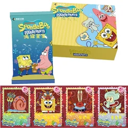 New SpongeBob Card Squidward SpongeBob SquarePants Rare Anime Character Collection Card Game Card Kids Toys Christmas Gift