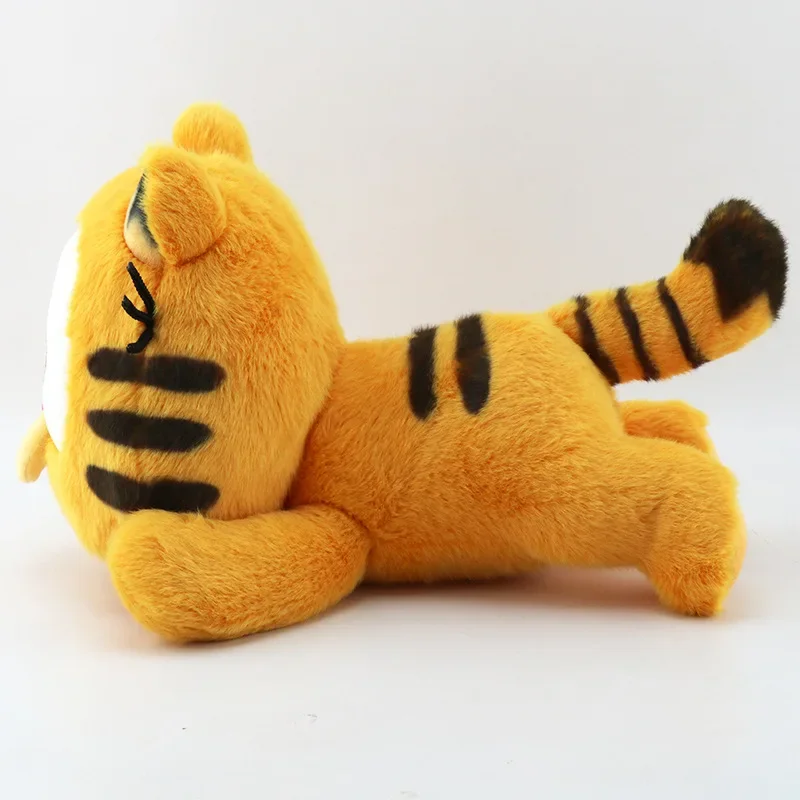 1/5pc Yellow Striped Cat Plush Toys Cute Action Figure Doll Cushion Pillow Kawaii Children\'s Birthday Gifts Sleeping Accompany T