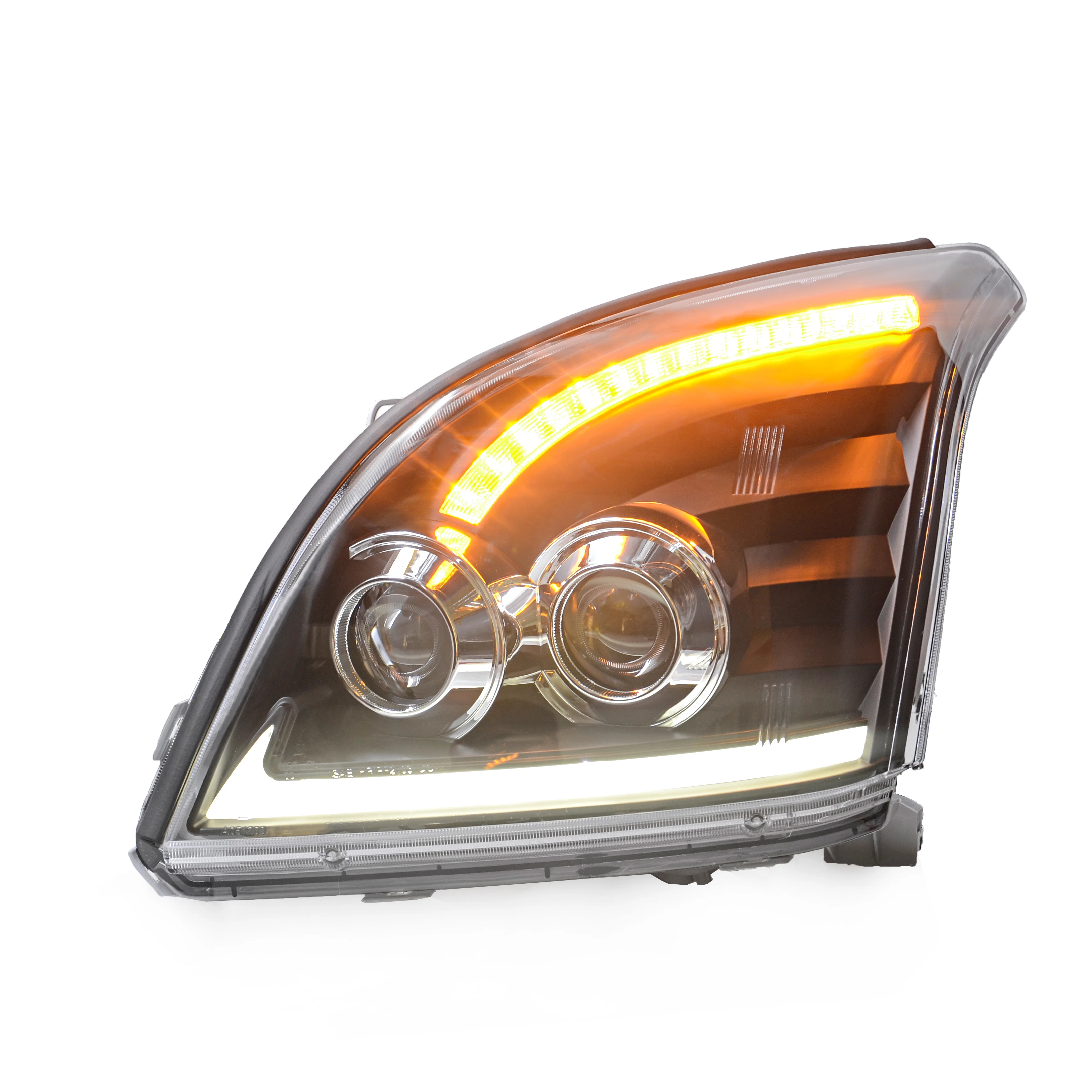 

LF Led Headlight for 2003-2008 Year Prado FJ120 LED Black Housing for Toyota