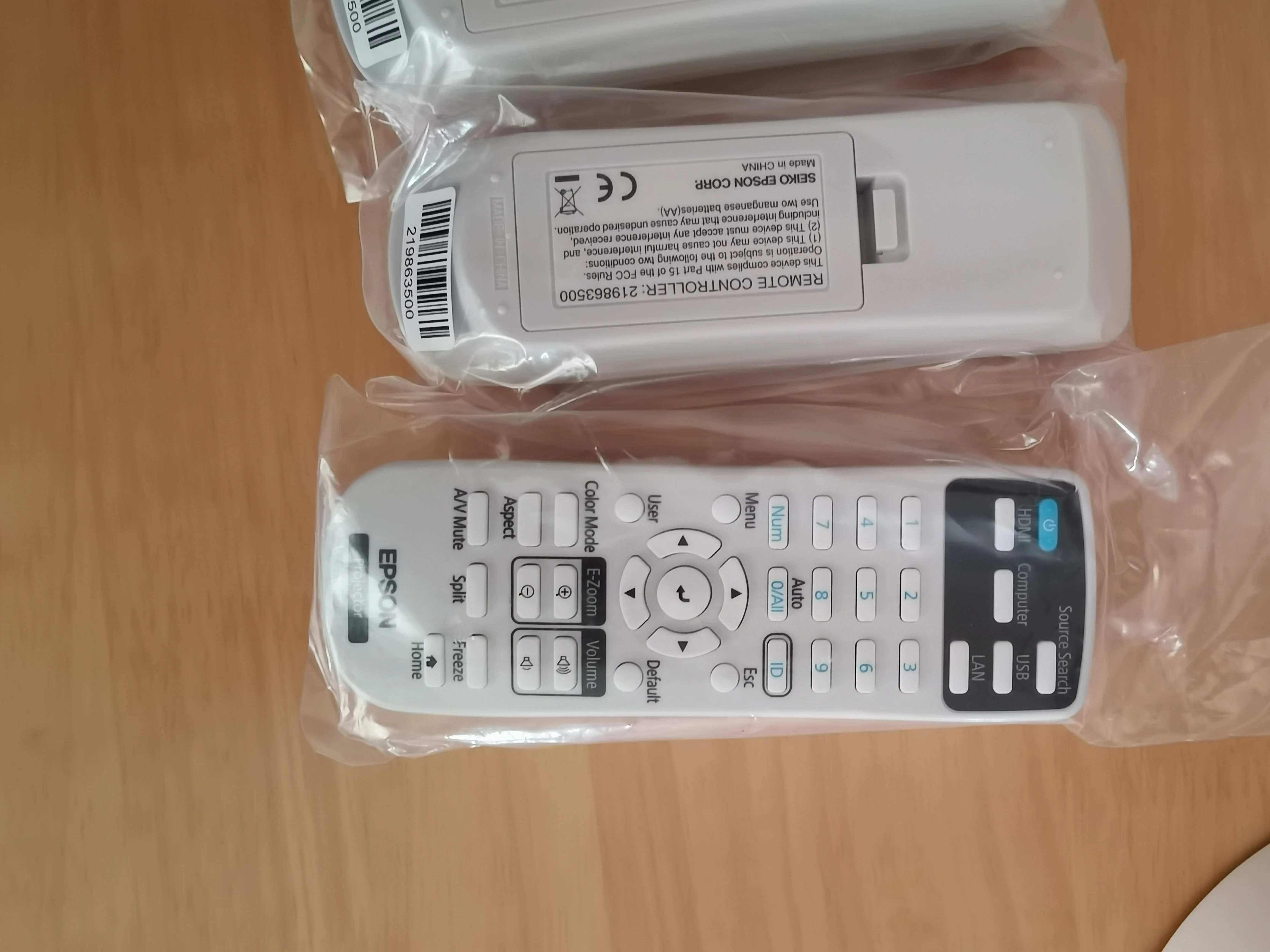 

Projector Remote Control 219863500 For EPSON PROJECTOR