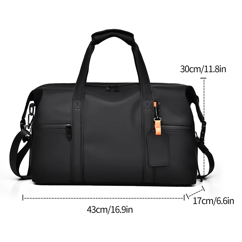 Toposhine Fashion Large Daily Commuter Shoulder Bags Waterproof Fabric Travel Handbag Hot Selling High Quality Portable Men Bags