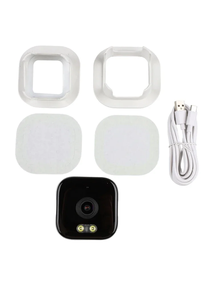 WiFi Indoor Camera 1080p with For Night Vision Cloud Storage Two-Way Audio and Mobile App Monitoring for Home Safety