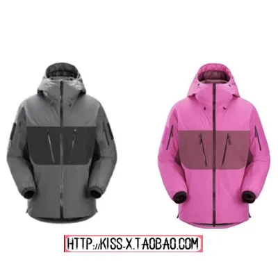

Couple's Waterproof Hooded down Jaet 2025 New Sle System a 40 Koba Parka Urban Casual Loose Fit White Du down Filling