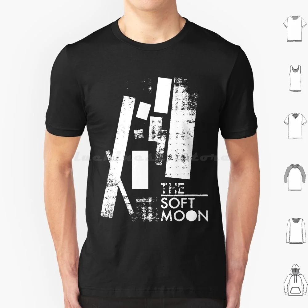 Camiseta suave Moon Post Punk talla grande 100% algodón las hermanas de la misericordia Les ralliza Dénudés Nick Cave Sunn O Swans The Soft Moon